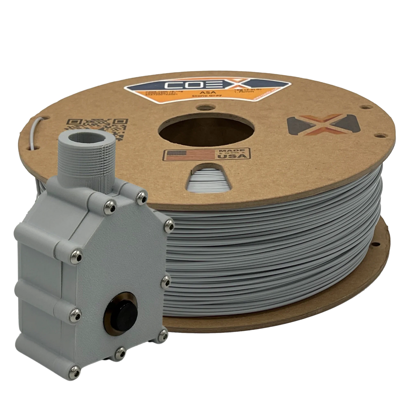 COEX 3D - Stone Gray ASA Prime Filament | UV-Resistant Engineering Grade