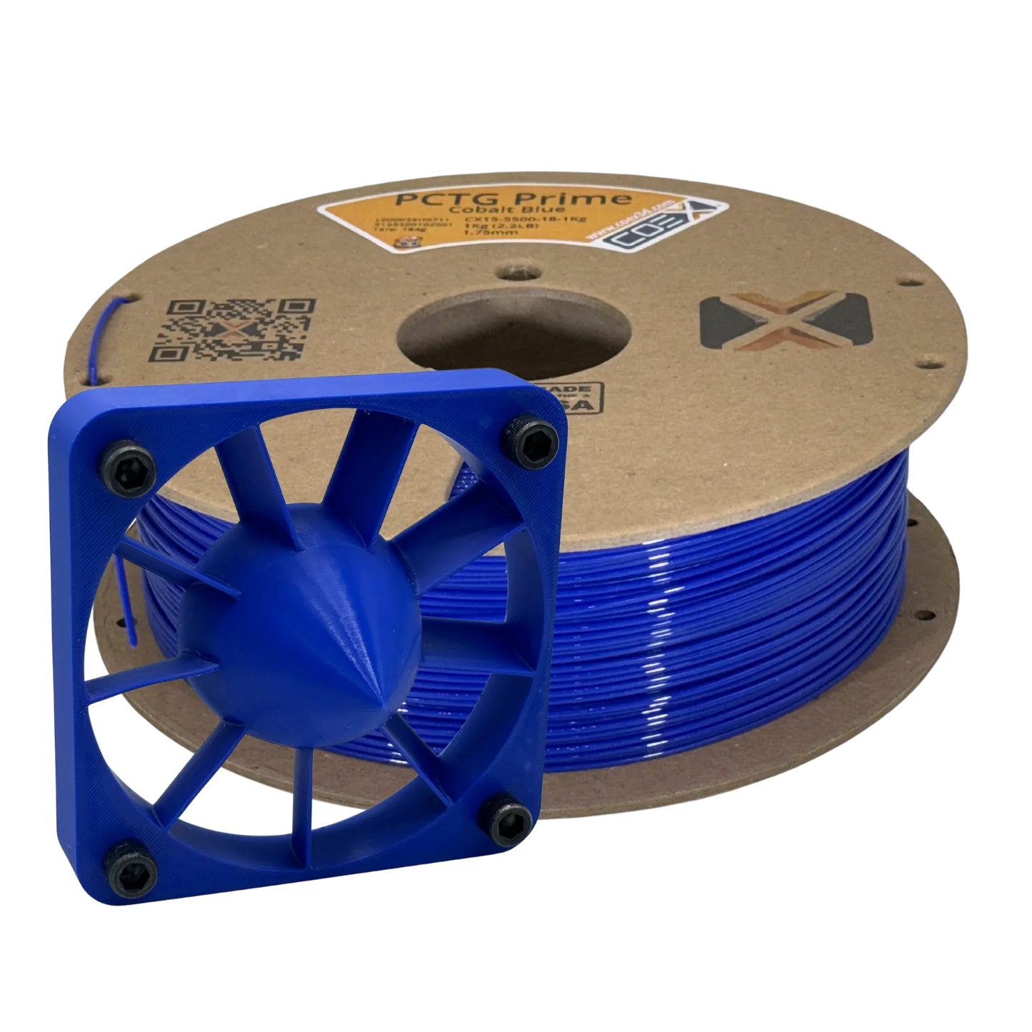 COEX 3D - Cobalt Blue PCTG Prime | High-Impact Industrial 3D Filament