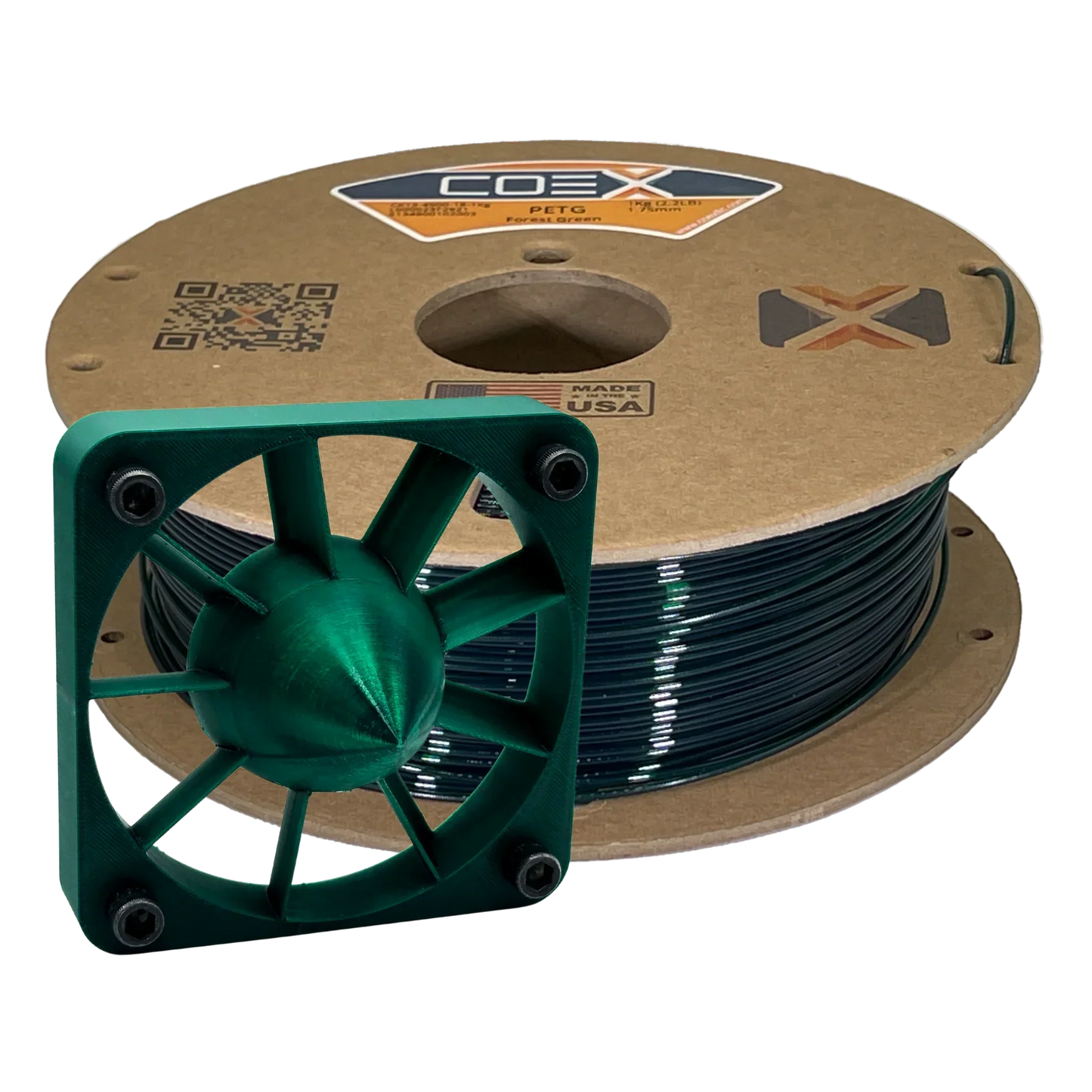 COEX - Forest Green PCTG Prime Filament | High-Impact PETG Alternative