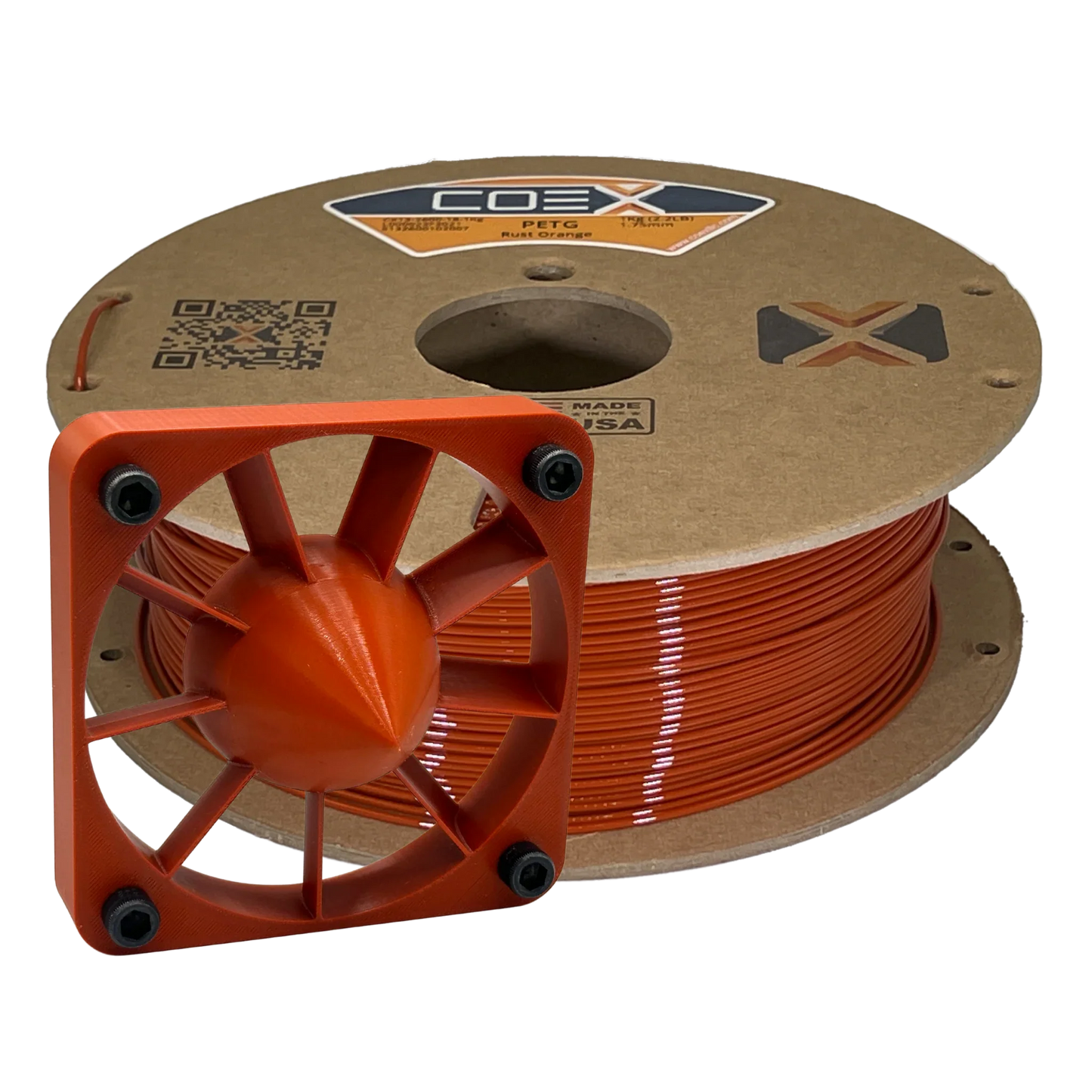 COEX 3D - Rust Orange PETG Filament