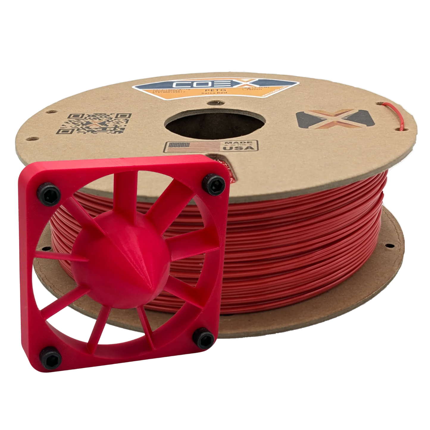 COEX 3D - Salsa Red PETG Filament
