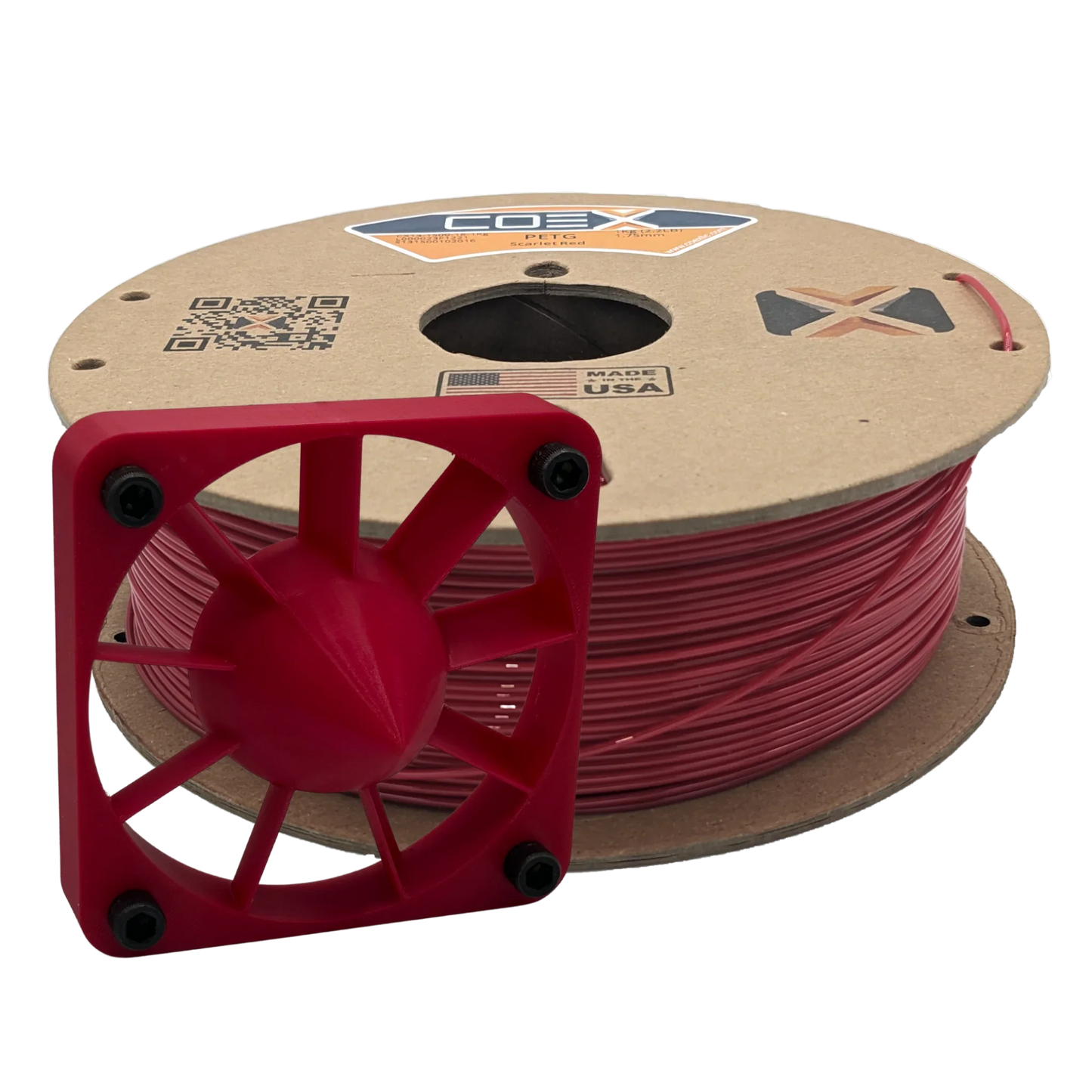 COEX 3D - Scarlet Red PETG Filament