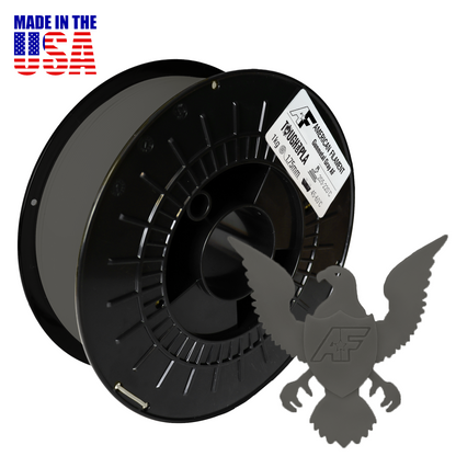 American Filament | Gunmetal Gray AF 1.75mm Tough Pro PLA+ Filament Made in the USA!