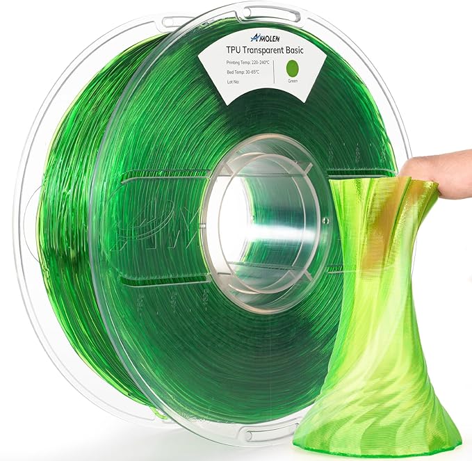 Amolen - TPU Transparent 1.75mm, 1KG/2.2LB