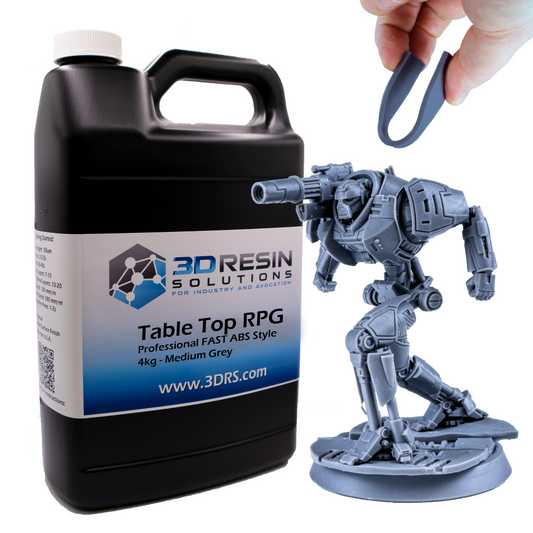3D Resin - RPG - Medium Grey