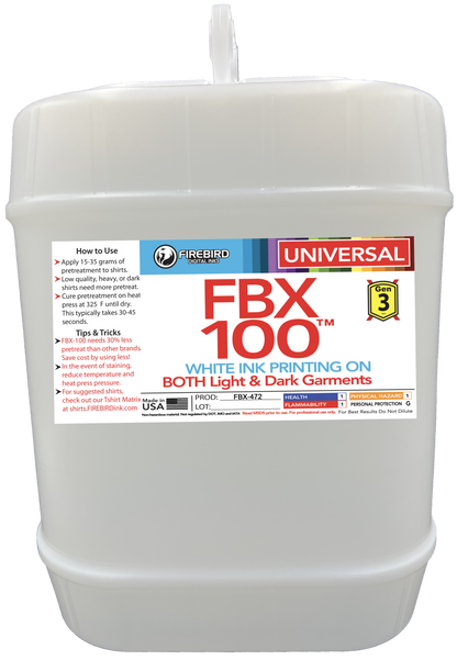 Firebird Ink - FBX-100 Gen3 Universal DTG Pretreatment