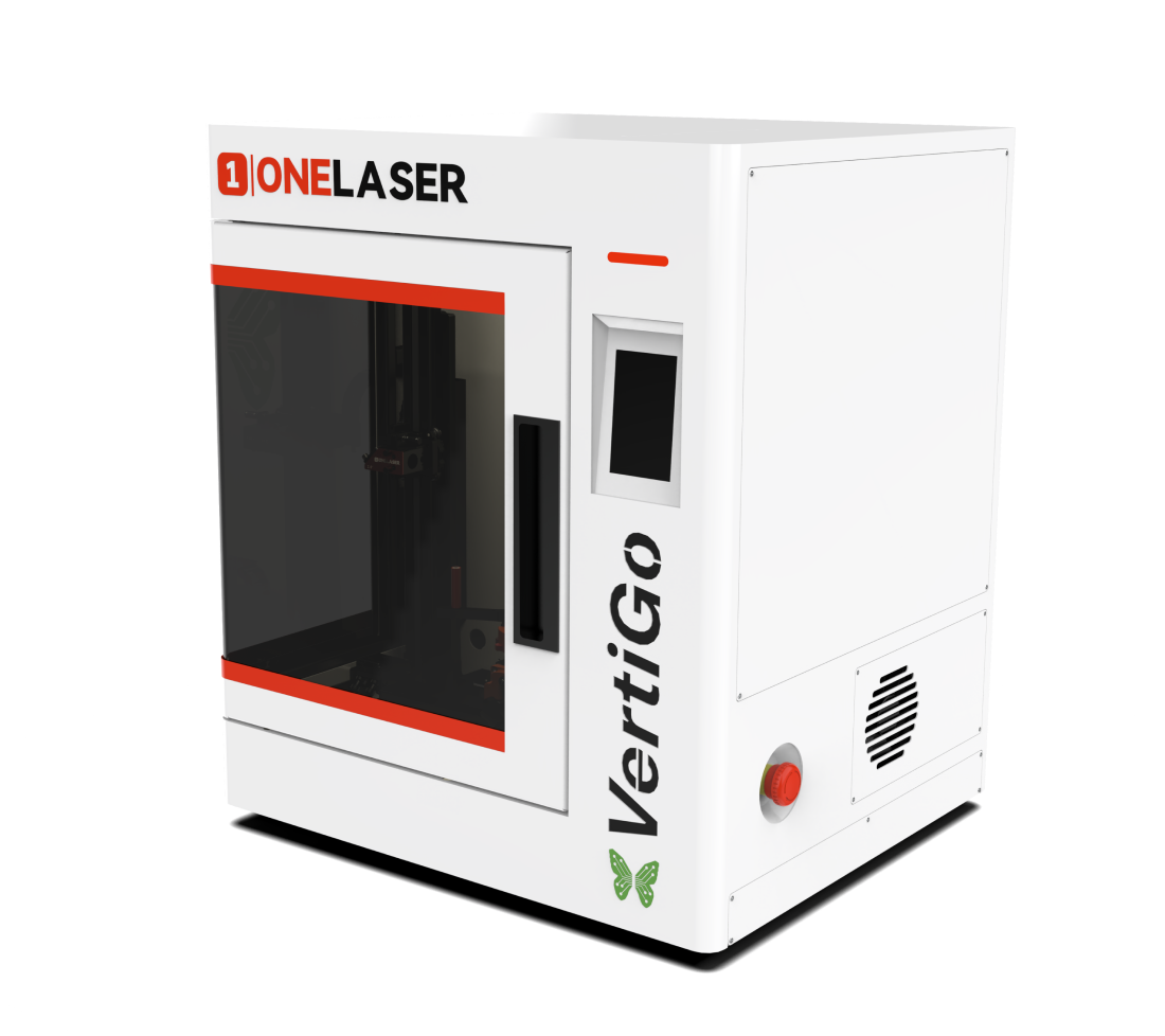 OneLaser VertiGo™ Performance 38W RF Rotary Laser Engraver for Drinkware