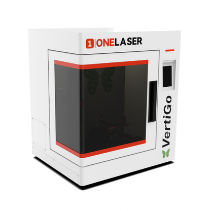 OneLaser VertiGo™ Performance 38W RF Rotary Laser Engraver for Drinkware