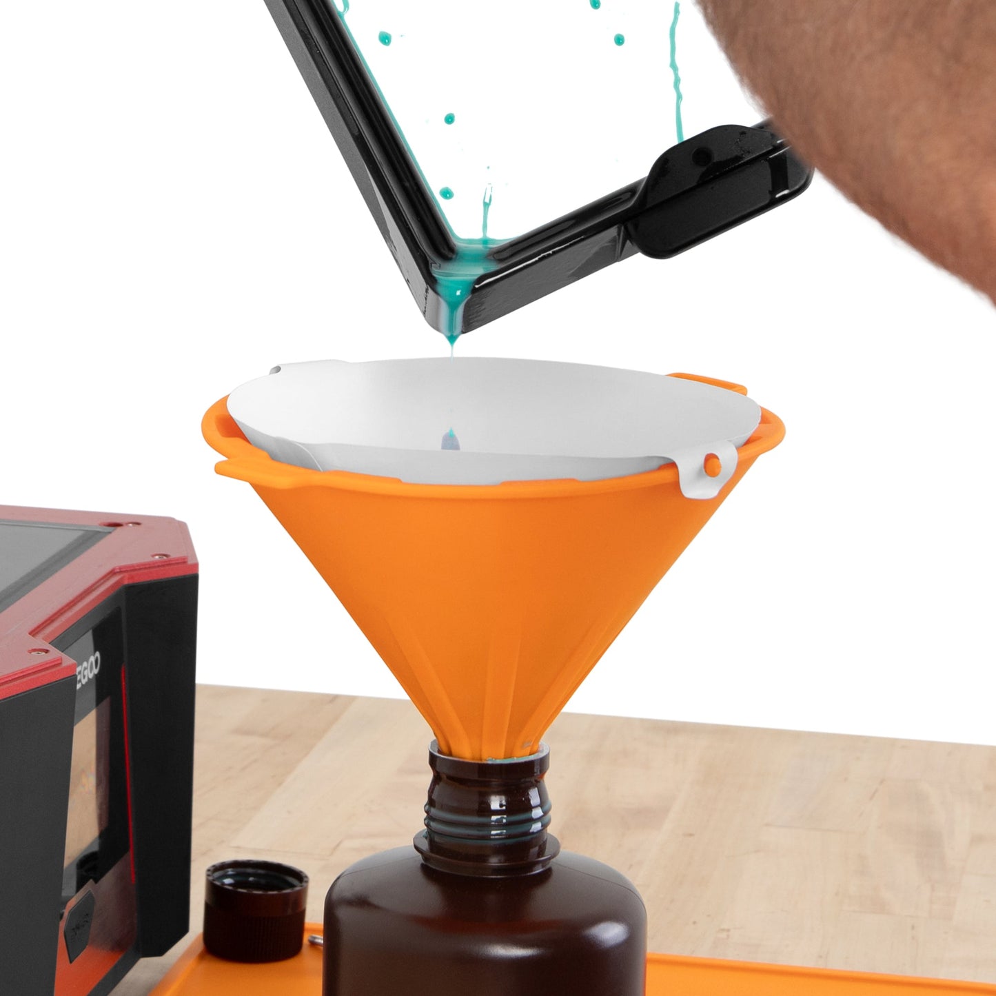 ULTIM8™ FUN - Foldable Silicone Resin & IPA Filtering Funnel
