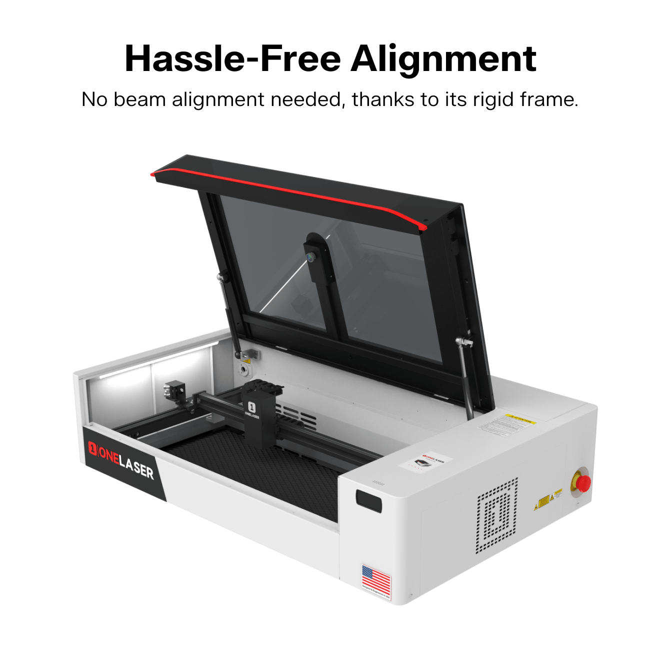 OneLaser XRF™ Performance 38W RF Desktop Laser Engraver