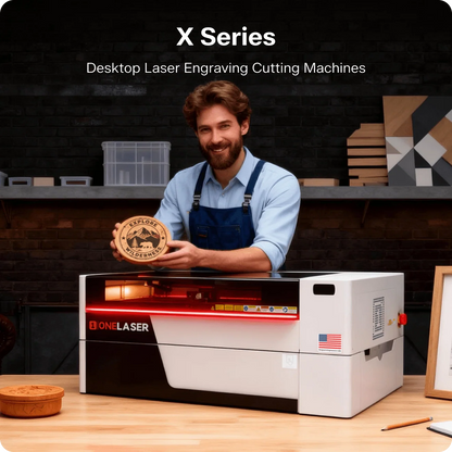 OneLaser XRF™ Performance 38W RF Desktop Laser Engraver