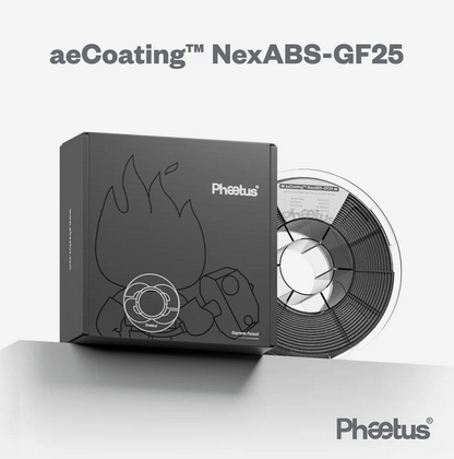 aeCoating™ NexABS-GF25 3D Printing Filament (25% Glass Fiber Reinforced)