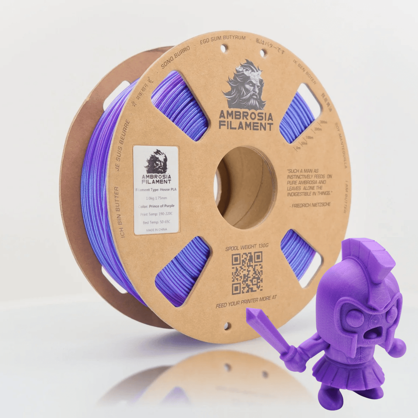 AMBROSIA - Dolos Color Shifting PLA Filament of the Gods - 1KG