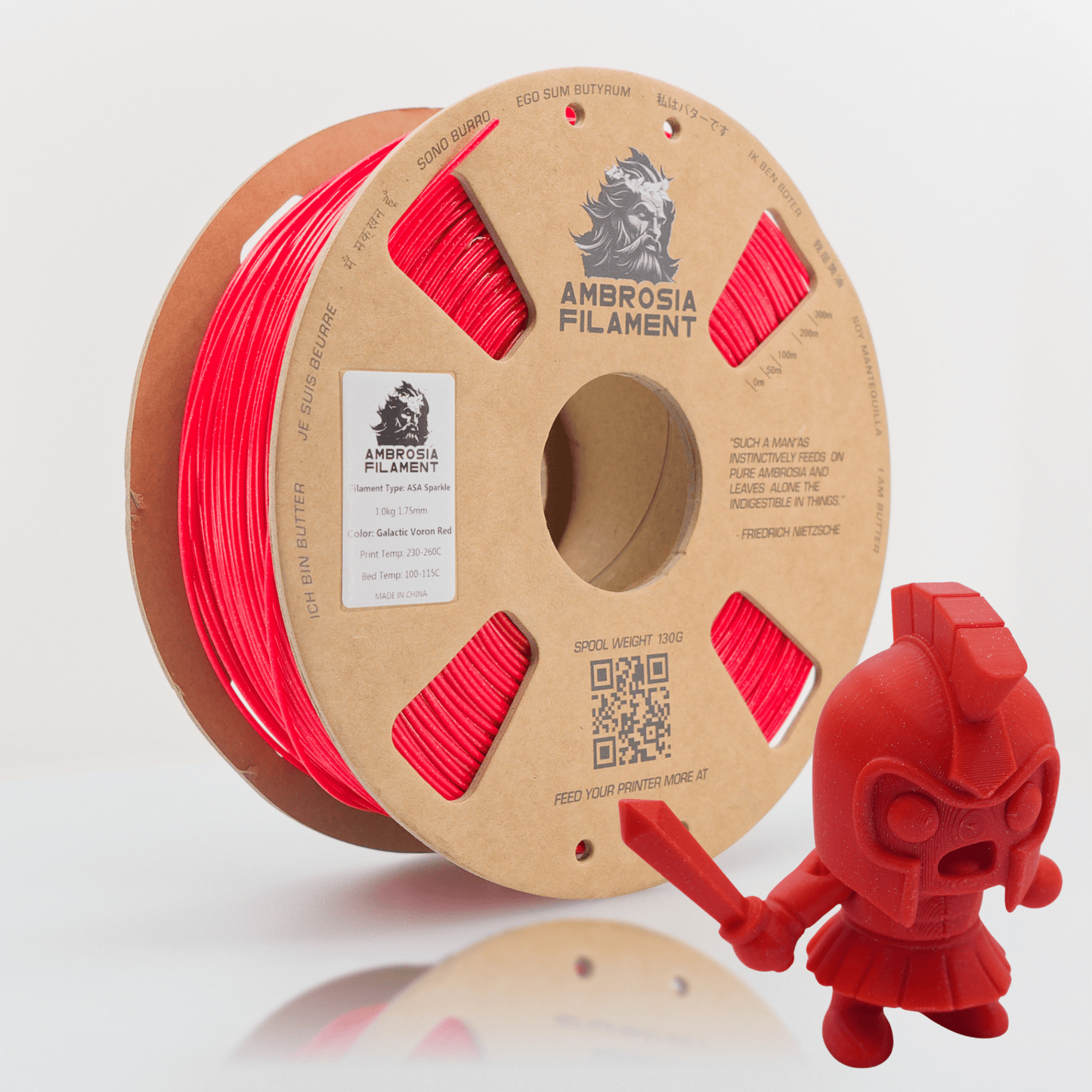 AMBROSIA - Galactic (Sparkle) PLA Filament of the Gods - 1KG