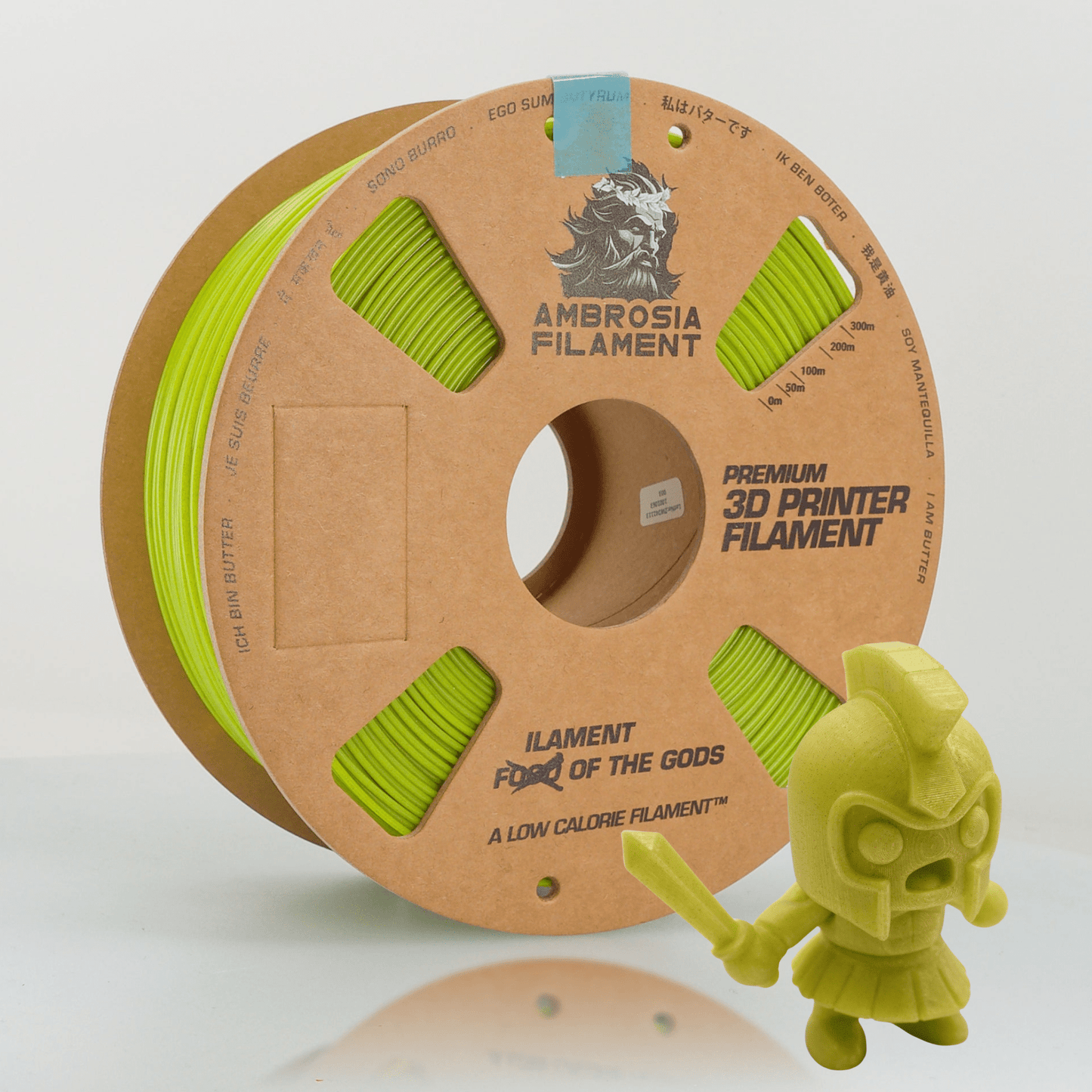 AMBROSIA - Galactic (Sparkle) PLA Filament of the Gods - 1KG