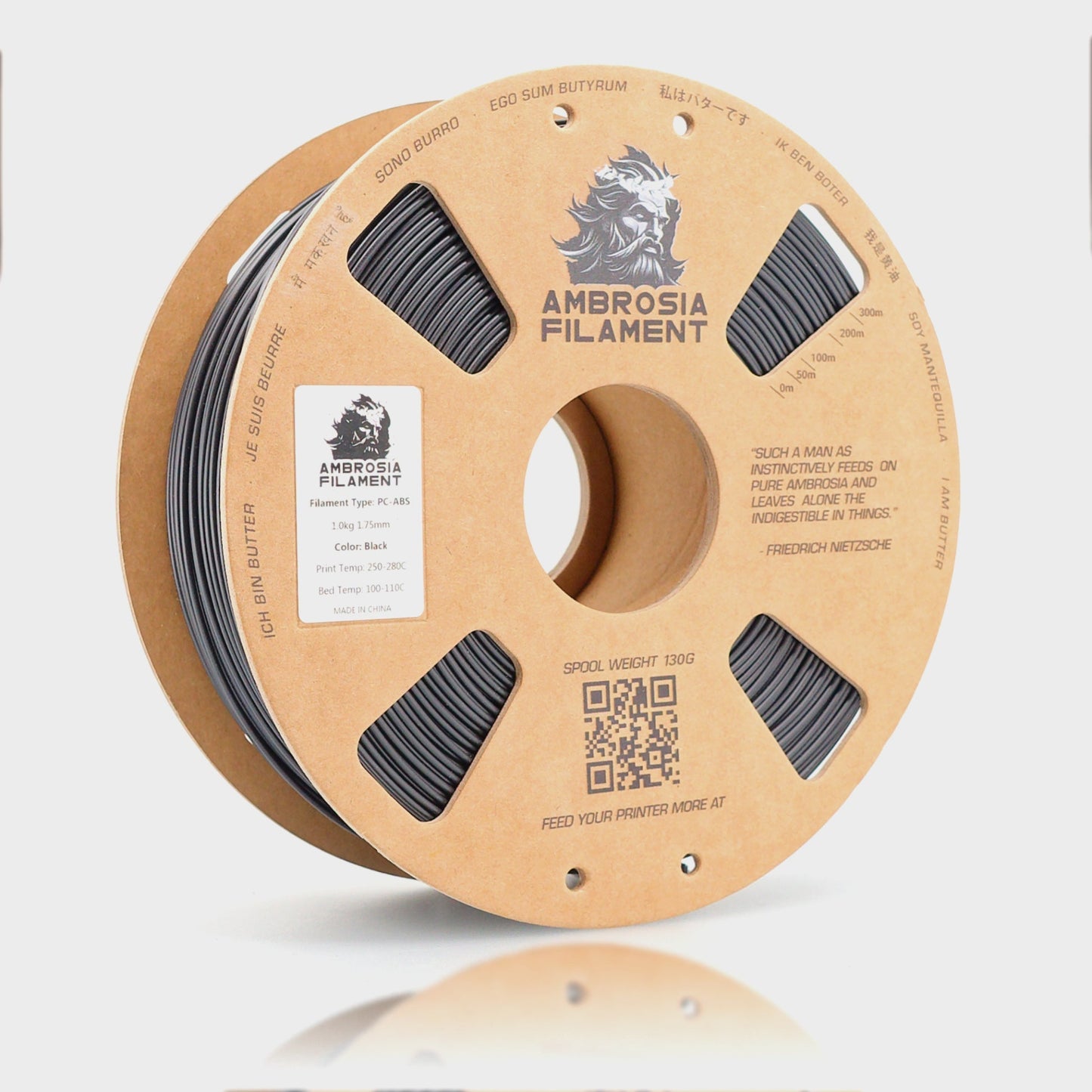 AMBROSIA - PC-ABS Filament of the Gods - 1KG