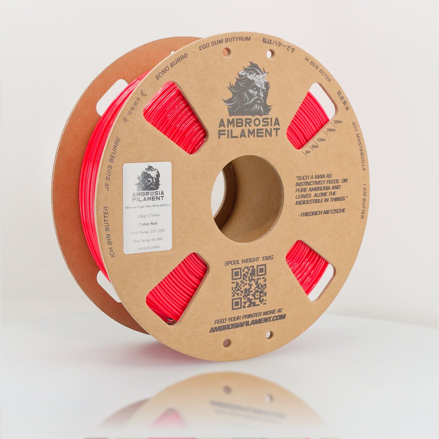 AMBROSIA - PETG Filament of the Gods - 1KG