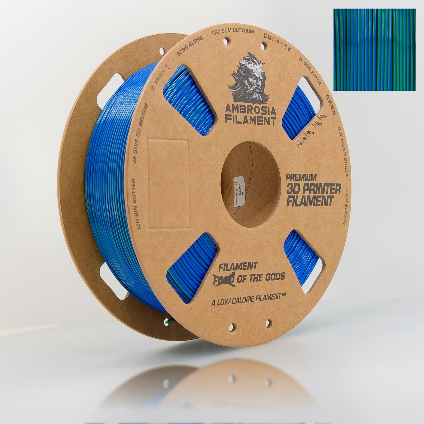 AMBROSIA - SILK PLA Filament of the Gods - 1KG