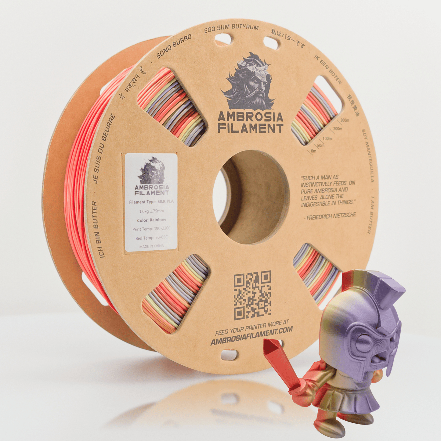 AMBROSIA - SILK PLA Filament of the Gods - 1KG