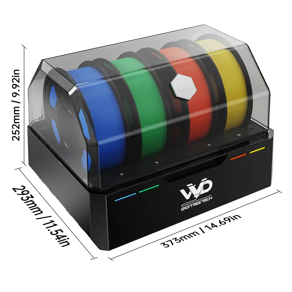 BIGTREETECH ViViD Multi-Color Filament System & Dryer Box for Klipper 3D Printers