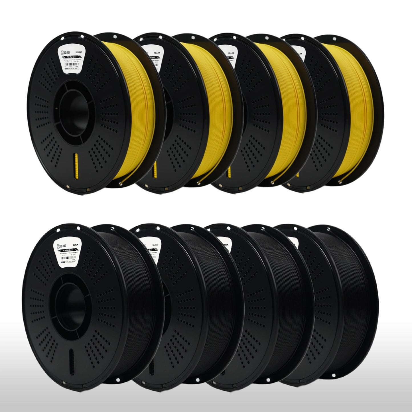 8 x 1kg - Two Color - High Speed PLA Pack (IIID Max & Fremover)