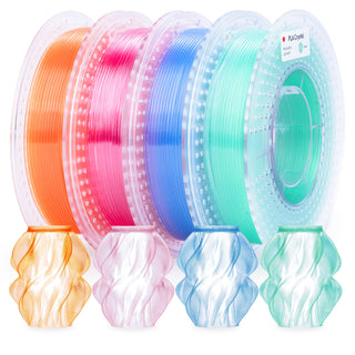 Amolen - PLA Crystal-Transparent Gradient Variety Pack (4x200g)