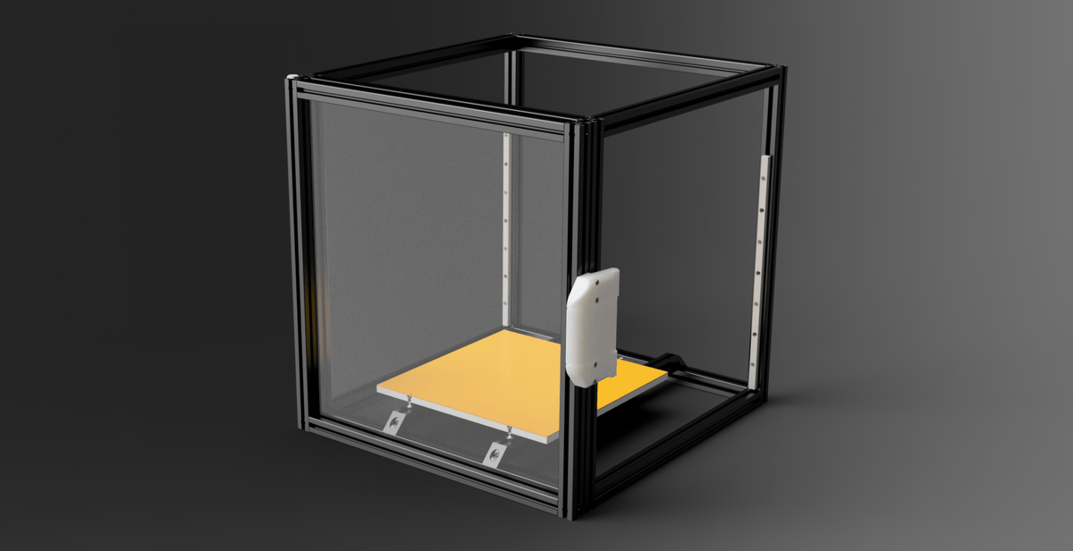 LDO Motors Clicky-Clack Fridge Door Kit for Voron Trident (With Acrylic Panels)