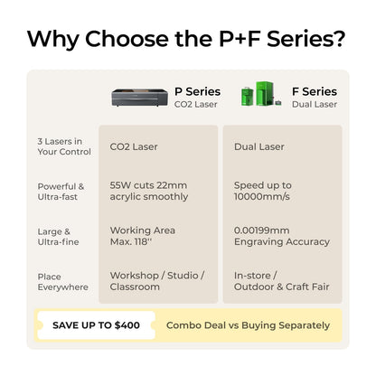 xTool - P+F Ultimate Duo