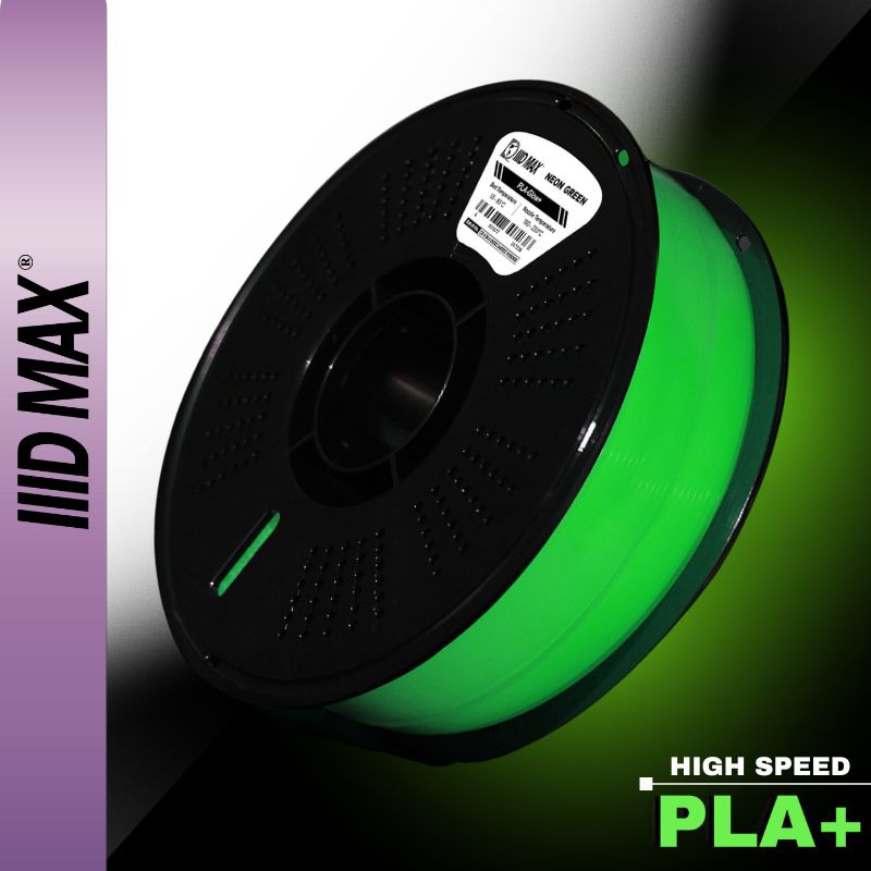 IIID Max – High Speed PLA+ Glow in the Dark Filament