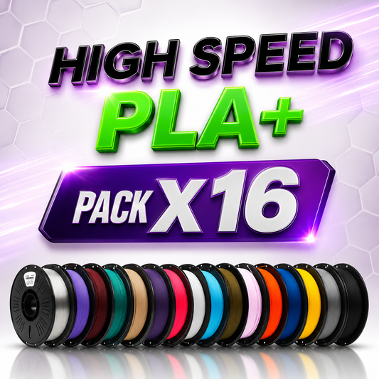 16 x 1kg High Speed PLA+ Pack