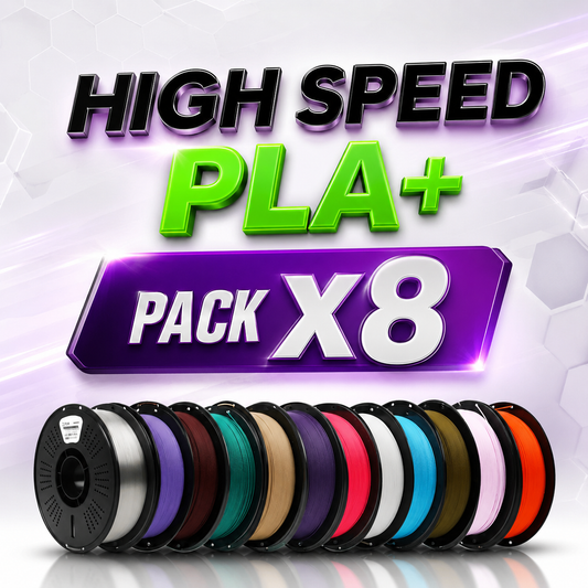 8 x 1kg High Speed PLA+ Pack