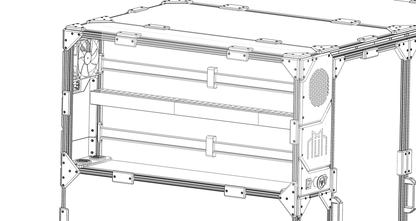 LDO Motors Milo Casa CNC Enclosure Kit (Millennium Machines)
