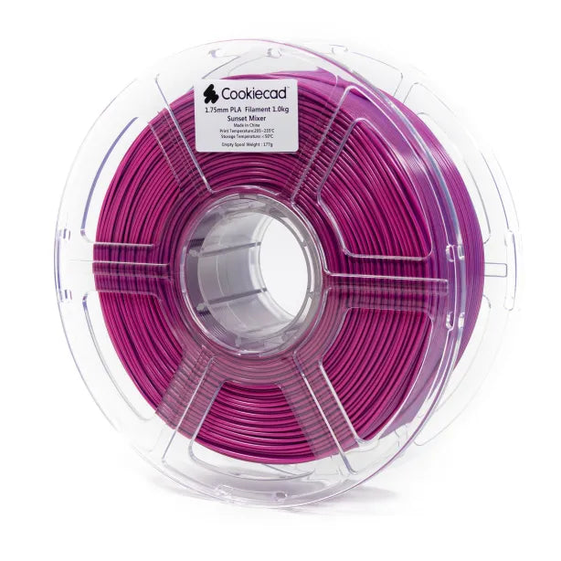 Cookiecad - Sunset Mixer PLA Filament 1.75mm, 1kg