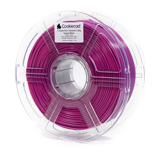Cookiecad - Sunset Mixer PLA Filament 1.75mm, 1kg