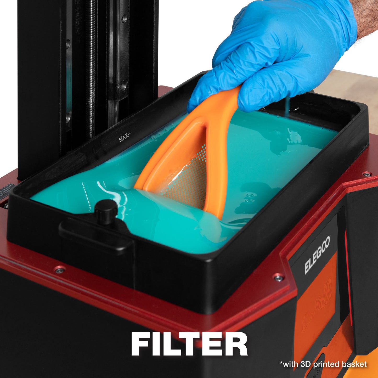 ULTIM8™ WYP - Ultimate Silicone Spatula & Mixing Tool for Resin 3D Printing