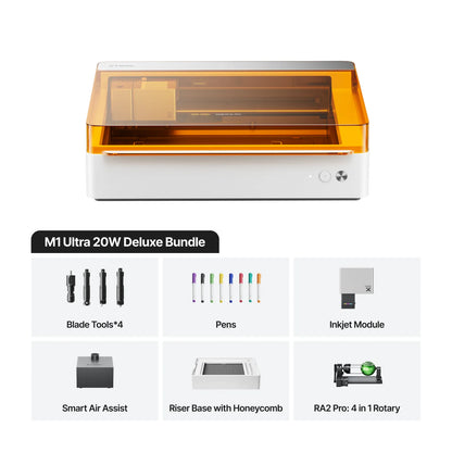 xTool - M1 Ultra: The World's First 4-in-1 Craft Machine
