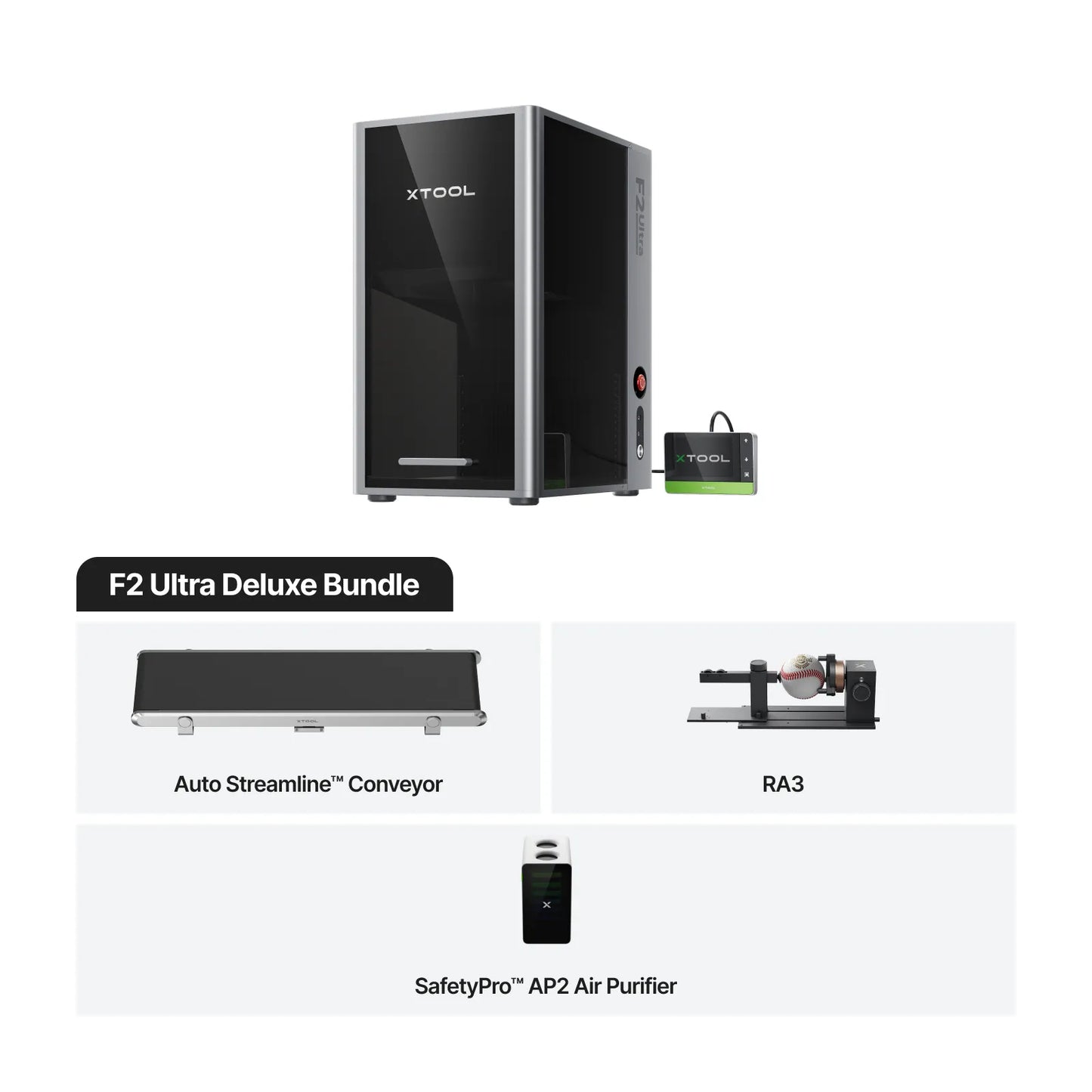xTool - F2 Ultra 60W MOPA & 40W Diode Dual Laser Engraver