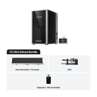 xTool - F2 Ultra 60W MOPA & 40W Diode Dual Laser Engraver