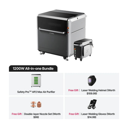 xTool - MetalFab Laser Welder/ CNC Cutter