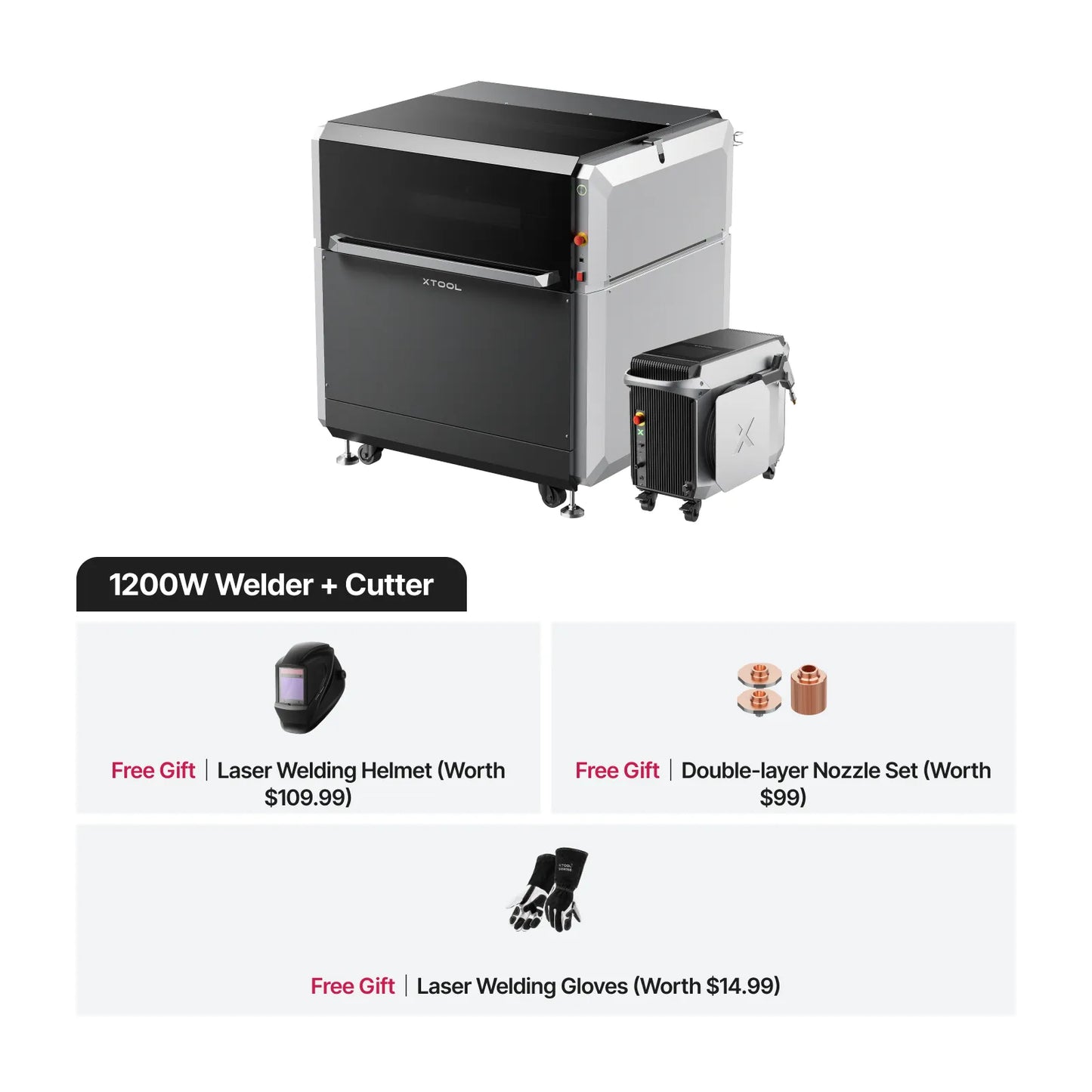 xTool - MetalFab Laser Welder/ CNC Cutter