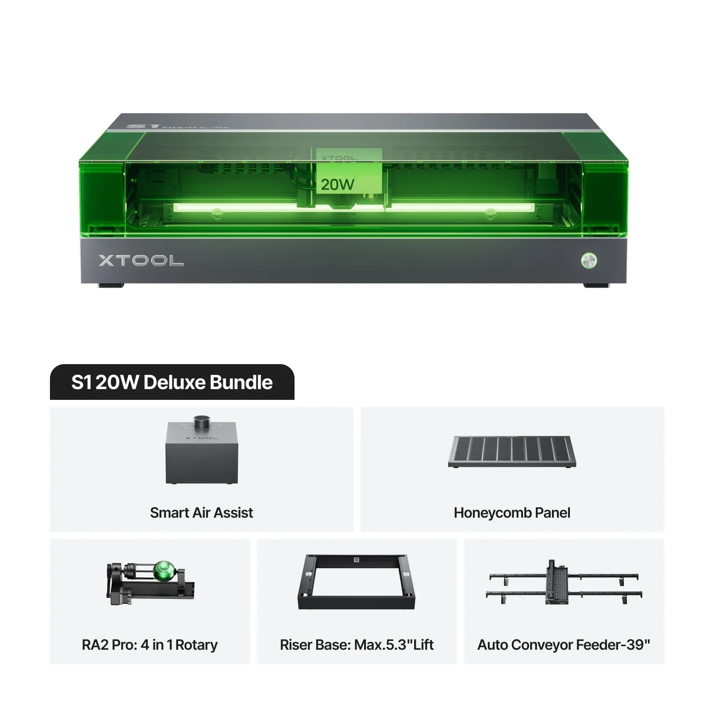 xTool - S1 Enclosed Diode Laser Cutter