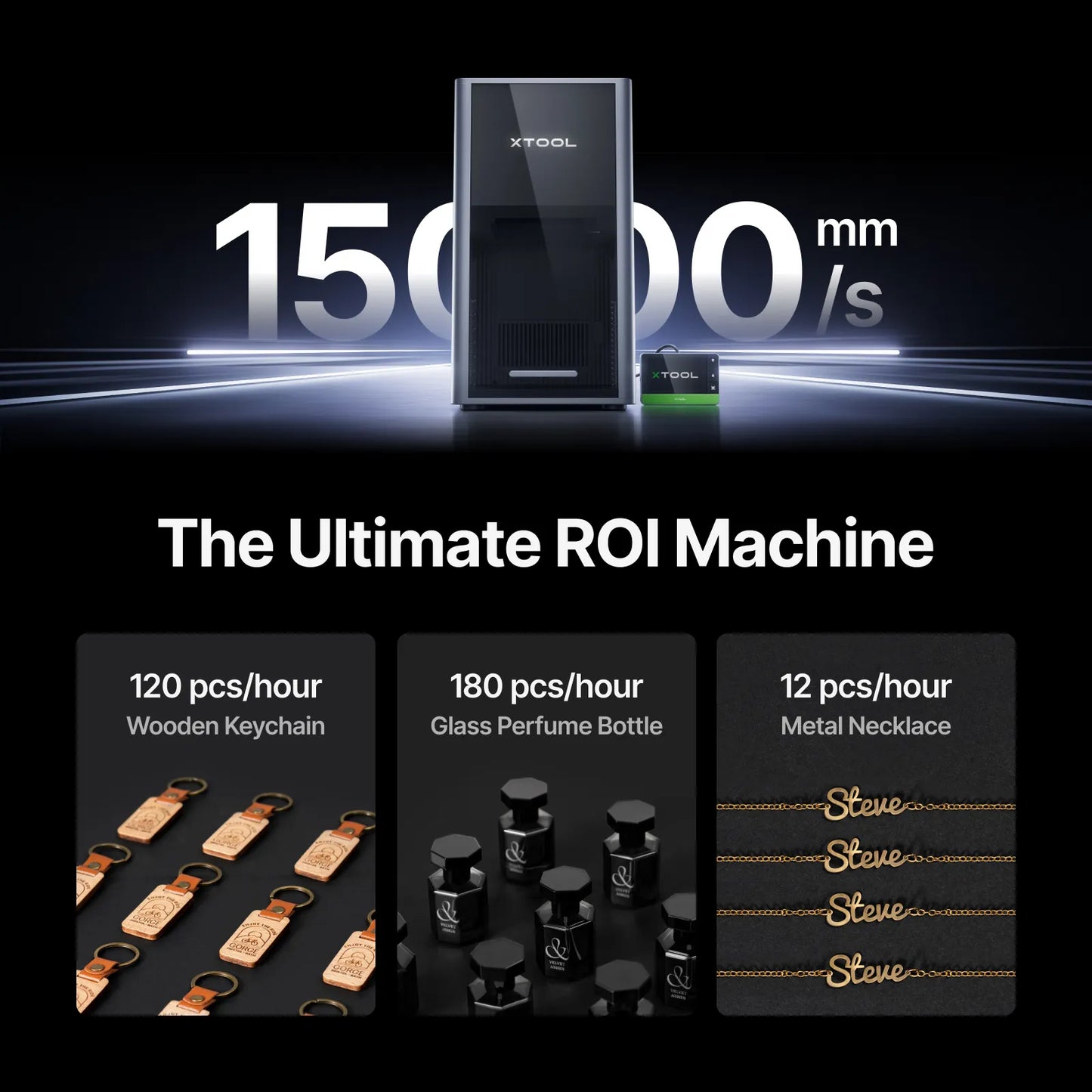 xTool - F2 Ultra 60W MOPA & 40W Diode Dual Laser Engraver