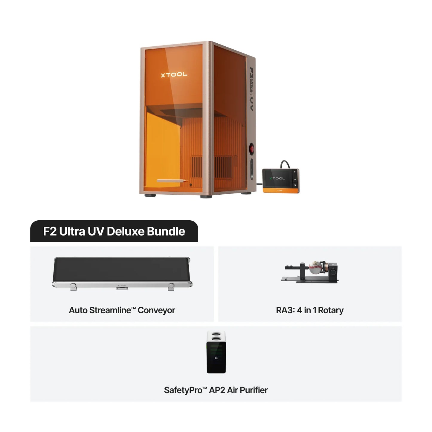 xTool - F2 Ultra UV 5W UV Laser Engraver