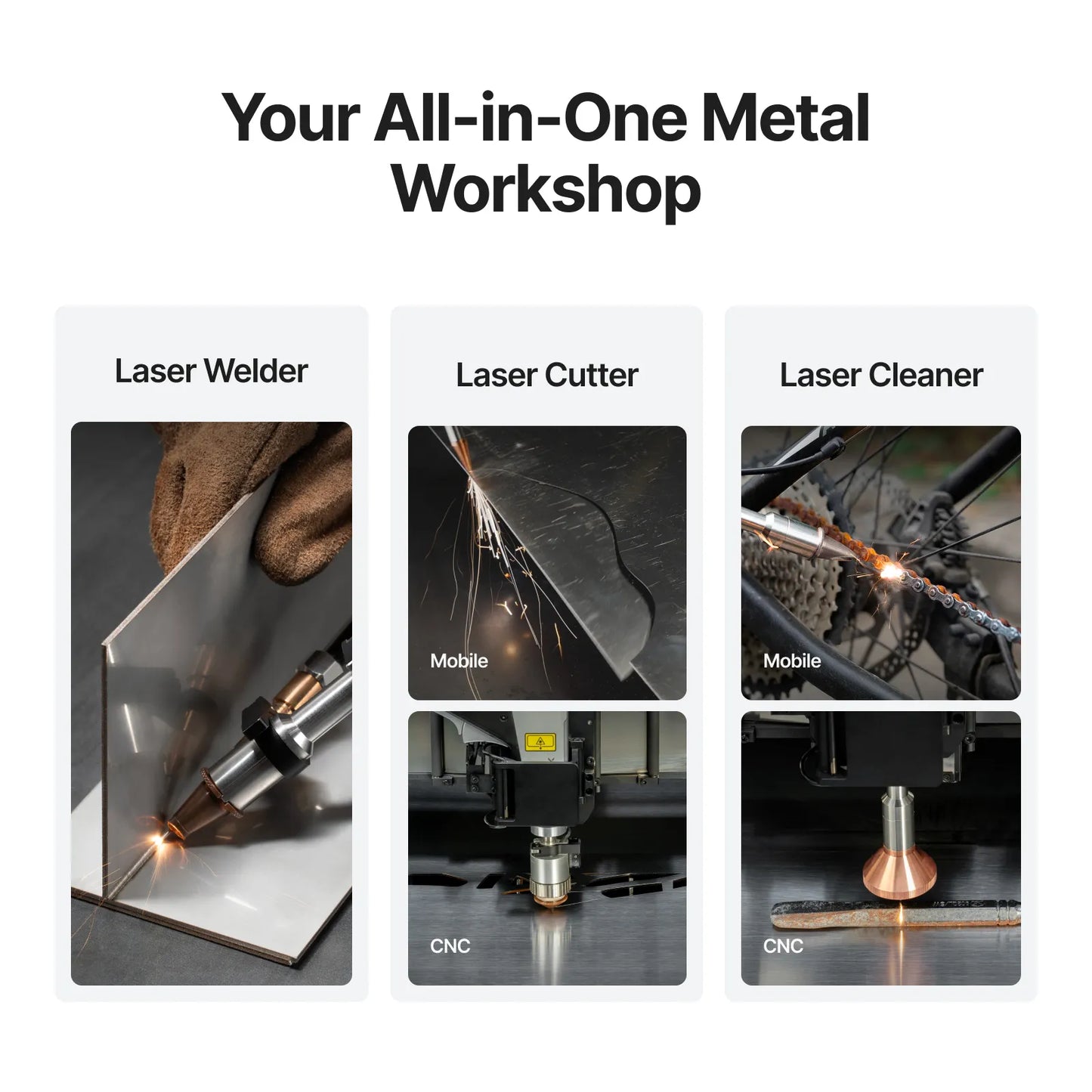 xTool - MetalFab Laser Welder/ CNC Cutter