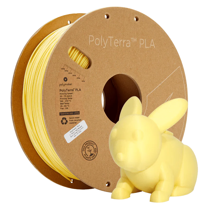 Panchroma" Matte (Formerly PolyTerra) PLA 3D Printer Filament 1KG 1.75mm