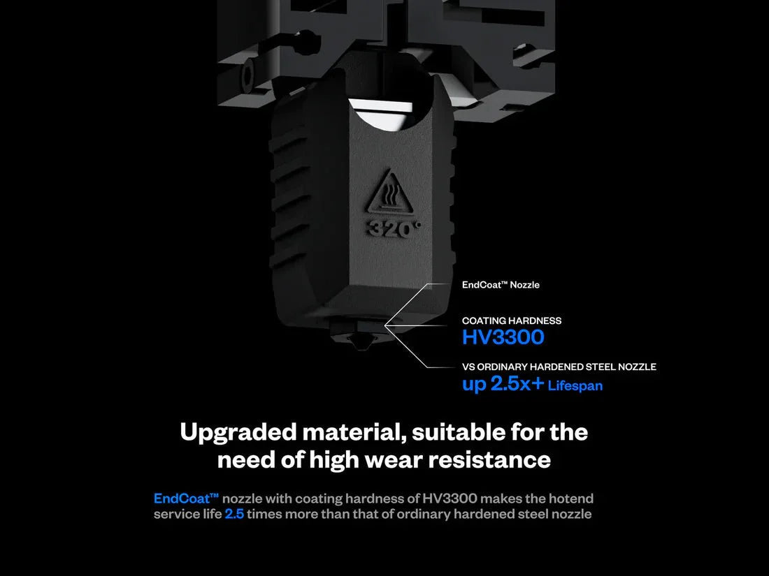Phaetus Conch & Conch Plus High Flow Hotend for Bambu Lab X1 and P1 Series