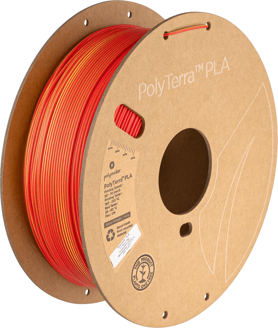 Polymaker - Panchroma Dual Matte PLA 3D Printer Filament 1KG 1.75mm