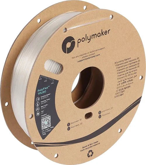 Polymaker - PolyFlex TPU90 Flexible Filament – 1.75mm (0.75kg)