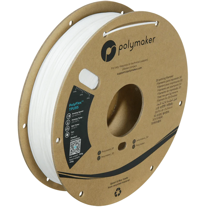 Polymaker - PolyFlex TPU95 3D Printer Filament 750g 1.75mm