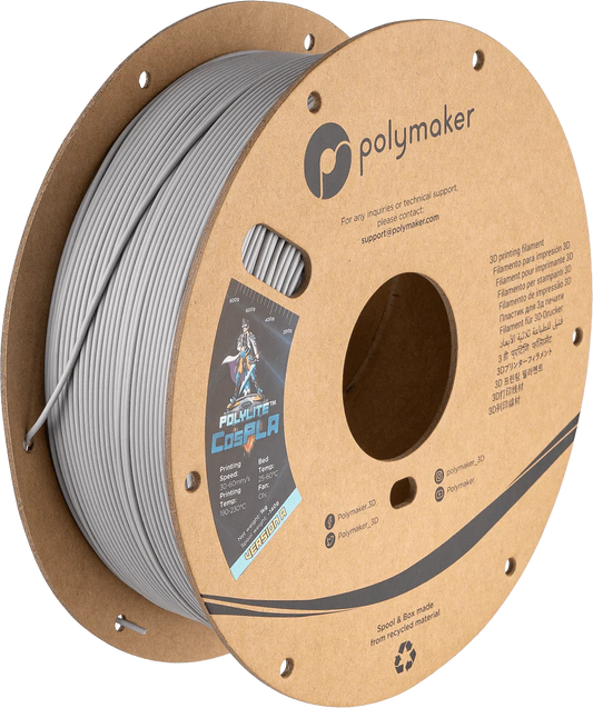 Polymaker - PolyLite - CosPLA Durable and Sandable PLA 3D Printer Filament 1KG 1.75mm